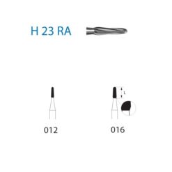 H22AGK.204.016 Fresa Contra Ángulo eliminar adhesivo 5 uds