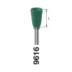9616.204.060 KOMET Pulidor Verde para amalgama 10 ud
