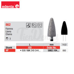 5862.104.060 Fresa diamantada para Pieza de mano edenta