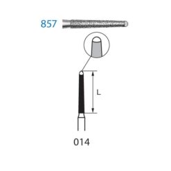 857.314.014 Fresa Preparación de conducto 1 uds