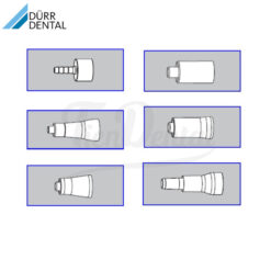 Adaptadores de manguera de aspiración fina DURR