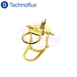 Articulador de charnela pequeño dorado Technoflux