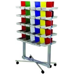 Carro Porta Bandejas con 50 Bandejas Mestra