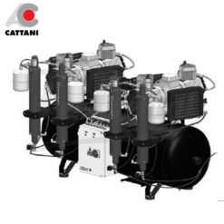 Compresor Cattani AC 1200 Para 20 equipos