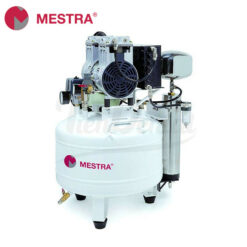 Compresor a pistón seco Mestra 80l con secador