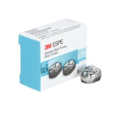 Corona Provisional Pediátrica metálicas 3M Reposición 5 uds