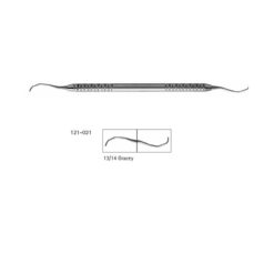 Cureta Gracey 13-14 Silver 121-021 Hu-Friedy