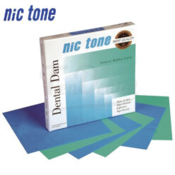 NIC TONE Dique de goma Azul 36 uds Medio