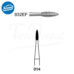 832EF.204.014 Fresa Diamante Contra ángulo Komet 1 ud
