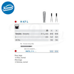 H47L.314 Fresa Tungsteno turbina 5 uds