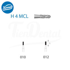 H4MCL Fresa Para cortar Coronas Komet 5 uds