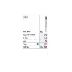 Fresa Perio Set 775 para Contra Ángulo  3 unidades