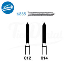 6885.314 Fresa Diamante Turbina 5 Uds