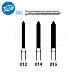886.314 Fresa Diamante Turbina 5 Uds