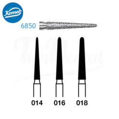 6850.314 Fresa Diamante Turbina Diamante 5 Uds