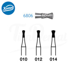 6806.314 Fresa Diamante Turbina 5 Uds