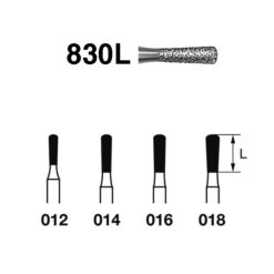 Fresa Turbina Diamante Pera 830L.314 Komet 1 Ud