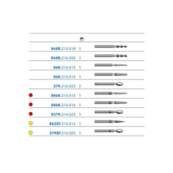 Fresero Komet 4388.314 para Carillas de Porcelana