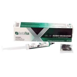 Gel Ácido Grabador Color Verde Dentaflux 37% Jeringa 12g