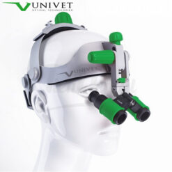 Headgear prismatic binoculars flip-up 6.0X ULTRA HD Univet