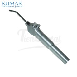 Jeringa de acero 3 funciones recta