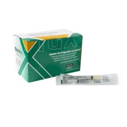 Jeringas con agujas de irrigación Dentaflux 27G 100Uds