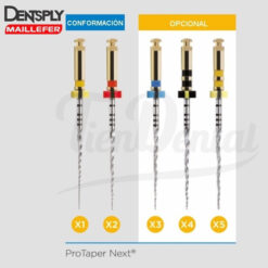Limas Protaper Next Niti Dentsply Maillefer - 6 uds