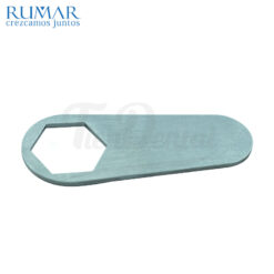 Llave para tapas bótón de turbinas W&H Alegra HS2014 TE95 y HS2014 TE98 (Hexagonal)