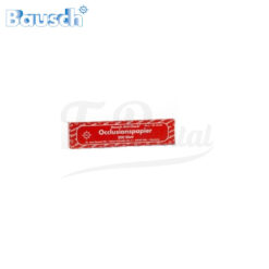 Papel Articular Fino 40 micras Bausch Cuadernillo 200 tiras Rojo