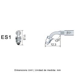 Punta ultrasonidos ES1 Sirona