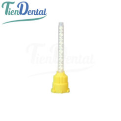 Punta de mezcla amarilla para silicona 1ud