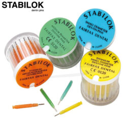 Stabilok Postes de Dentina Metálicos 100 Unidades + 5 Drills