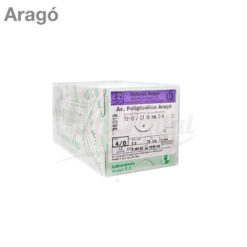 Sutura No Absorbible Polipropileno TB12 Aragó 3/8 Círculo 16mm 12 uds