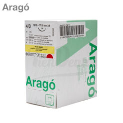 Sutura Nylon Monofilamento TB12 4/0 Aragó 1/2 Triangular 15mm 36 uds