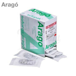 Sutura Supramid TC12 Aragó 1/2 Triangular 20mm 36 uds