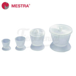 Tacitas de silicona transparente Mestra