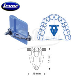 Tornillo de expansión en abanico simétrico Leone 100 Uds