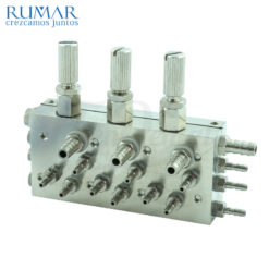 Válvula bloque 3 instrumentos Estándar RUMAR