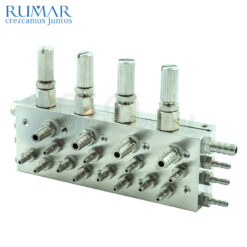 Válvula bloque 4 instrumentos Estándar RUMAR