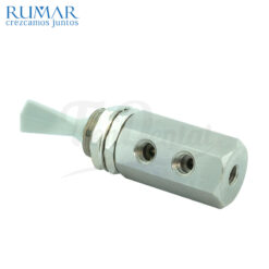 Válvula control dirección con palanca 3 vías RUMAR