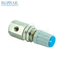 Válvula de regulación de caudal RUMAR