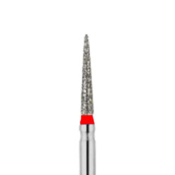 852 Fresa Diamante Lanza Grano Fino (Rojo) para Turbina 1 Ud
