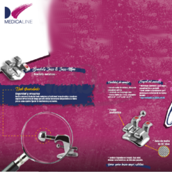 Bracket metálico ROTH Medicaline 0.22 10 Uds