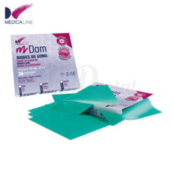 Diques de goma Medicaline - 36 unidades