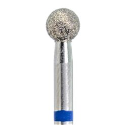 801 Fresa Diamante Bola Grano Medio (Azul) para Turbina 1 Unidad