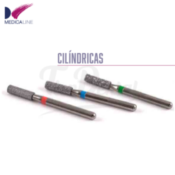 Fresa Diamante Turbina Cilindro Corto Hombro paralelo 836 (5 uds)