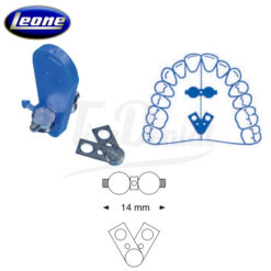 Tornillo de expansión en abanico dos piezas Leone 100 Uds