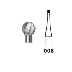 Fresa Bola para Turbina 008 Carburo Tungsteno FG 1 ud