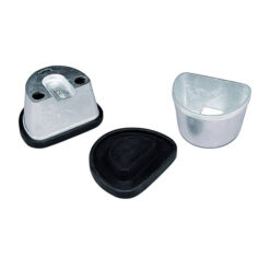 Mufla para Duplicar Pequeña con Tapa de Goma Mestra