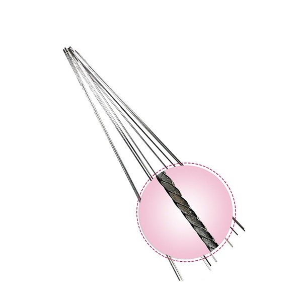 Alambre retención pasivo 6 hilos 10 uds